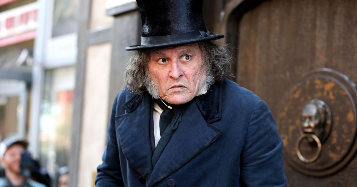 Johnny Depp plays Ebenezer Scrooge in rare movie role four years after Amber Heard case