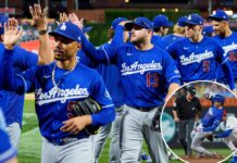 Peerless in the NL, Dodgers have open road back to World Series