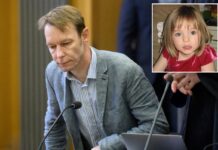 Madeleine McCann suspect Christian Brueckner allegedly attacks German cops outside supermarket