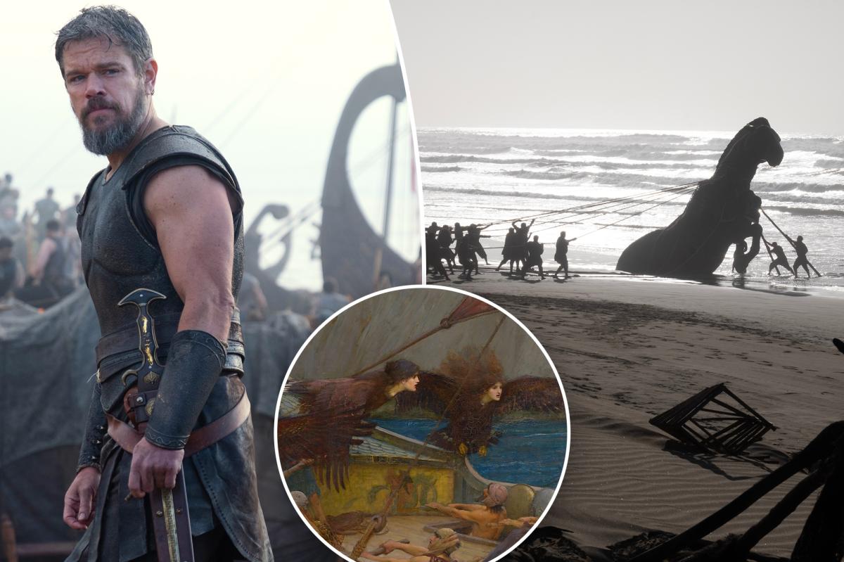 All the epic mythical creatures featured in Christopher Nolan’s ‘The Odyssey’