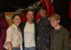 Strictly’s new hosts Emma Willis, Josh Widdicombe and Johannes Radebe unite backstage in London