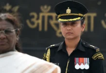 Major Navya Shekhawat Made History as the First Woman Army Officer on the President’s Team