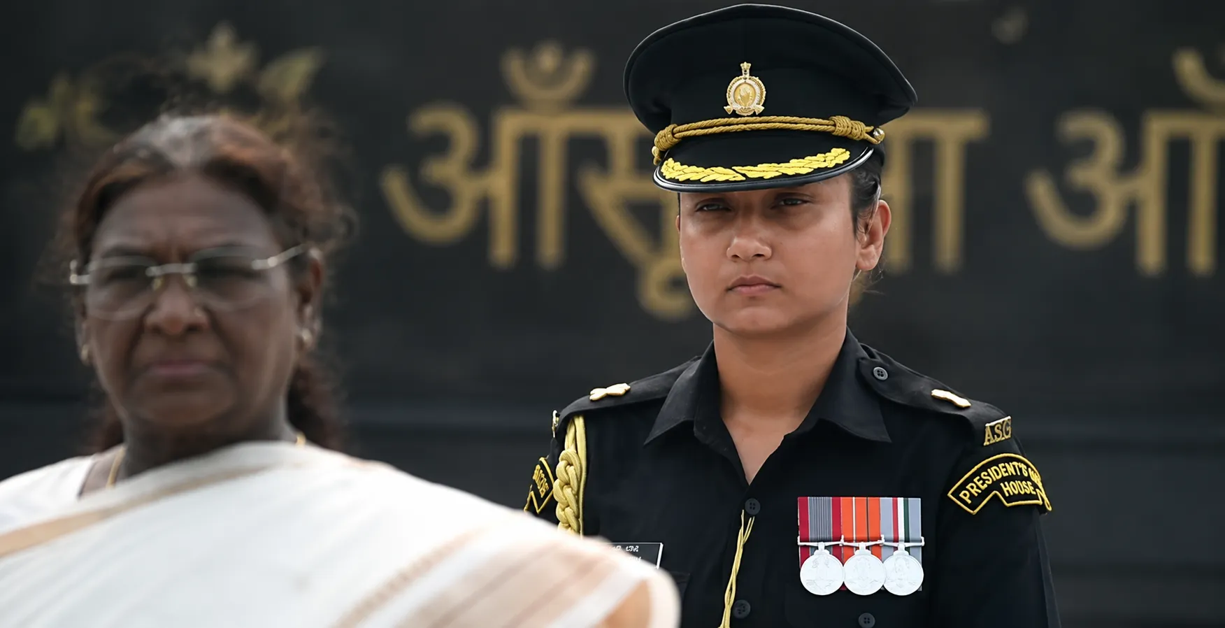 Major Navya Shekhawat Made History as the First Woman Army Officer on the President’s Team