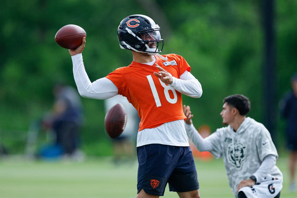 Bears’ Caleb Williams gifts Chicago-native Pope Leo XIV autographed jersey