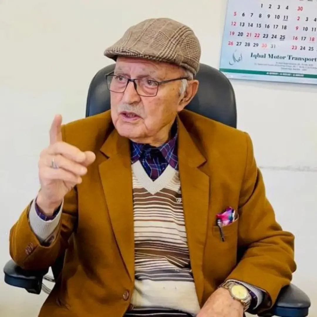 National Conference Veteran Mustafa Kamal, Brother of Farooq Abdullah, Dies at 78