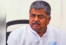 Ballari: Youth Congress Protests Demanding Dharmendra Pradhan’s Resignation