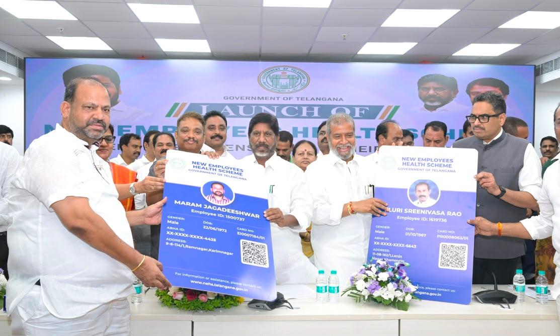 Telangana Govt Launches New EHS for Employees, Pensioners