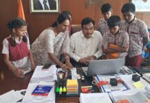 School Students’ Research Finds Lakes In Hyderabad Is Shrinking In Size