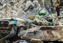 Himachal: Falling Boulders Crush Vehicle in Lahaul-Spiti, 13 Killed, 2 Hurt