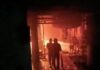 Nalgonda: Huge Fire Near Temple Leaves 17 Shops Gutted