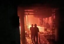 Nalgonda: Huge Fire Near Temple Leaves 17 Shops Gutted