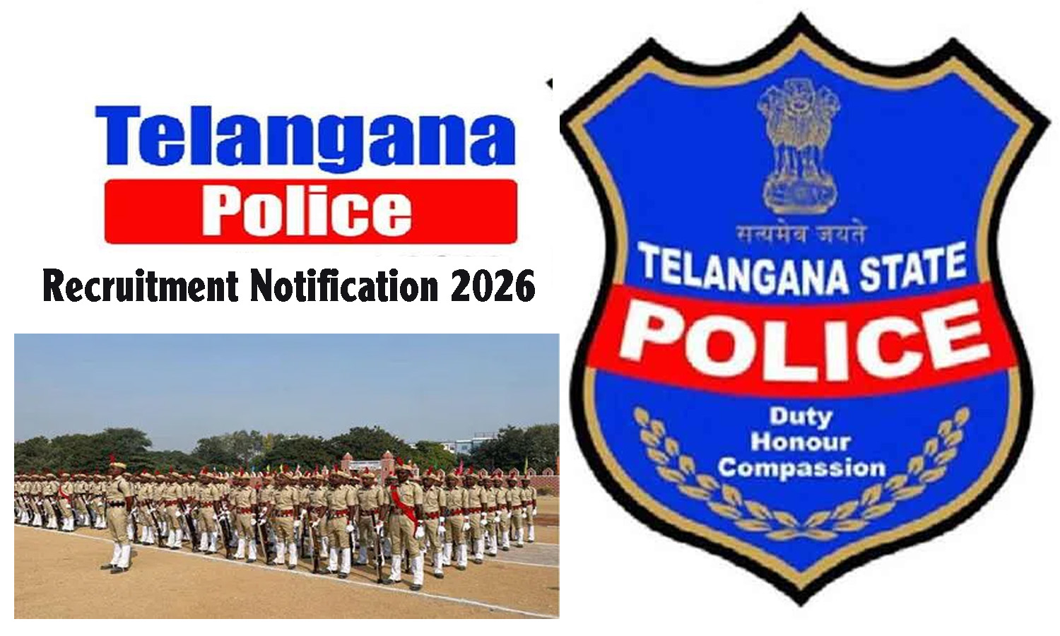 Telangana Police Notification 2026: Recruitment For 7437 Constable and SI Vacancies