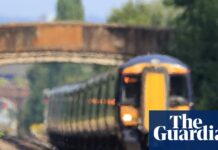 More rail services in England set to slow as heatwave shrinks soil