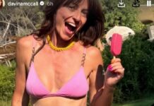Davina McCall poses in bikini ‘living her best life at 58’ after major health setbacks