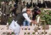 Rajnath Singh Honours Kargil Heroes, Lays Wreath At Drass War Memorial On Kargil Vijay Diwas