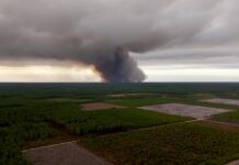 More than 20,000 evacuated after intense wildfire in France