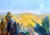 New painting by Abdolhamid Ghadirian bids farewell to Martyr Leader