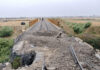 Why does Washington target a railway bridge 700 miles from battlefield?