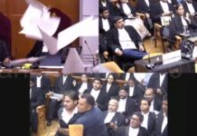Lawyer Calls SC Judges ‘Judicial Servants’, Abuses CJI, Throws Papers; Video Goes Viral