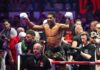 ‘It hurts to even talk about it’: Joshua dedicates chaotic win over Prenga to late team-mates as Fury bout remains on course