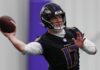 Ravens waive Diego Pavia just days before training camp