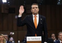 Critics rage at rogue red-state senators for blocking Todd Blanche after backing Biden’s pick