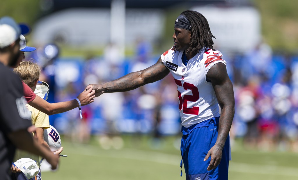 Giants’ Arvell Reese already showing length can be a factor