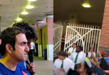WATCH: Gautam Gambhir faces ‘We Want Sanju Samson’ chants after India’s loss to England in third T20I