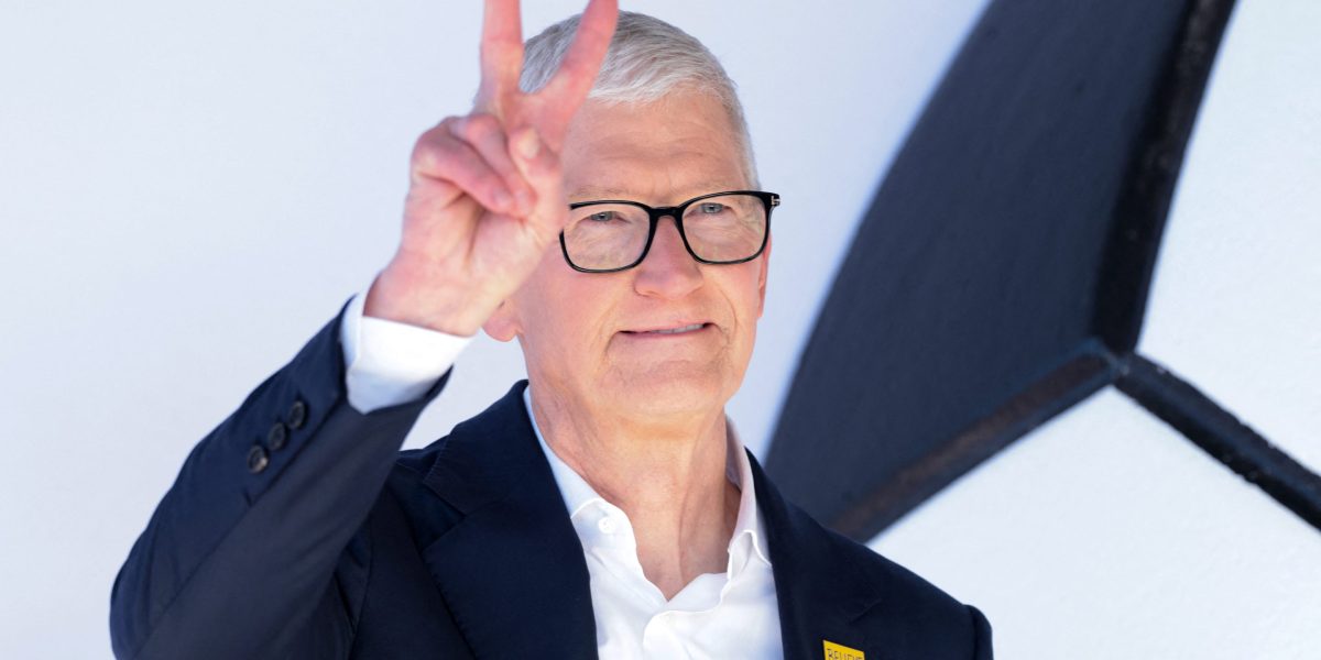 Tim Cook signed off on his final Apple earnings call with a warning about a ‘hundred year flood’ in memory chip pricing