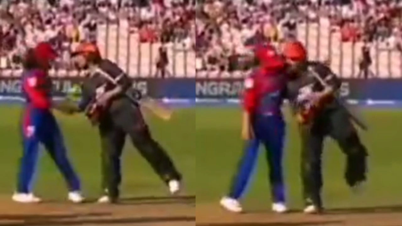 WATCH: Jemimah Rodrigues hugs Pakistan captain Fatima Sana in The Hundred despite India’s strict ‘no handshake’ protocol