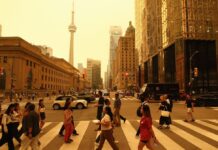 The Northeast Is Being Blanketed in Canadian Wildfire Smoke