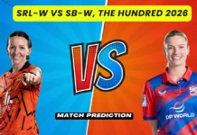 SRL-W vs SB-W, The Hundred Women’s 2026, Match Prediction: Who will win today’s game between Sunrisers Leeds and Southern Brave?