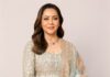 Gauri Khan wore a zardozi-embroidered anarkali custom-designed by Anamika Khanna