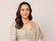 Gauri Khan wore a zardozi-embroidered anarkali custom-designed by Anamika Khanna