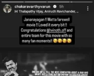 Team India star Varun Chakravarthy shares an emotional note after watching Thalapathy Vijay’s farewell film during the ZIM vs IND 2026 T20Is
