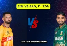 ZIM vs BAN, 1st T20I, Match Prediction: Who will win today’s game between Zimbabwe and Bangladesh?