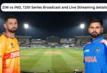 ZIM vs IND, T20I Series: Date, Match Time, Broadcast and Live Streaming details