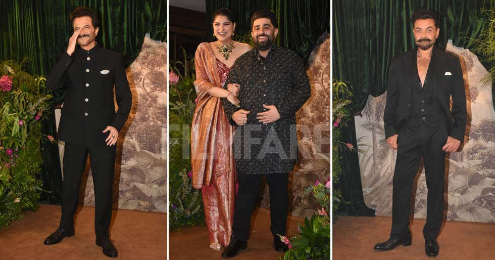 Inside Anshula Kapoor and Rohan Thakkars Wedding Reception With Rekha Janhvi Kapoor and More