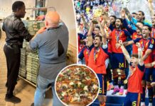 Small NJ pizza shop delivered 46 pies to Spain hotel after World Cup win