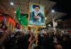 Khamenei’s coffin arrives in Iraq as US strikes hit Iran