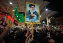 Khamenei’s coffin arrives in Iraq as US strikes hit Iran