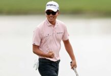 Chasing historic 59, Michael Kim knew exactly how to handle the moment