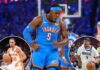 Thunder deal Lu Dort to Hawks in three-team trade that sends Zaccharie Risacher to Mavericks