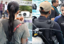 Rashmika Mandanna shoots for ambitious underwater action sequence in Mysaa