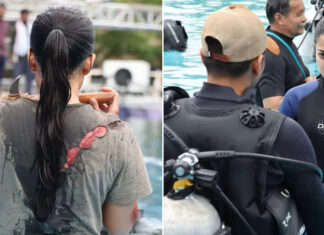 Rashmika Mandanna shoots for ambitious underwater action sequence in Mysaa
