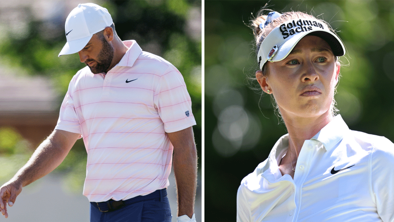 Scottie Scheffler and Nelly Korda had bad weeks — and still made history