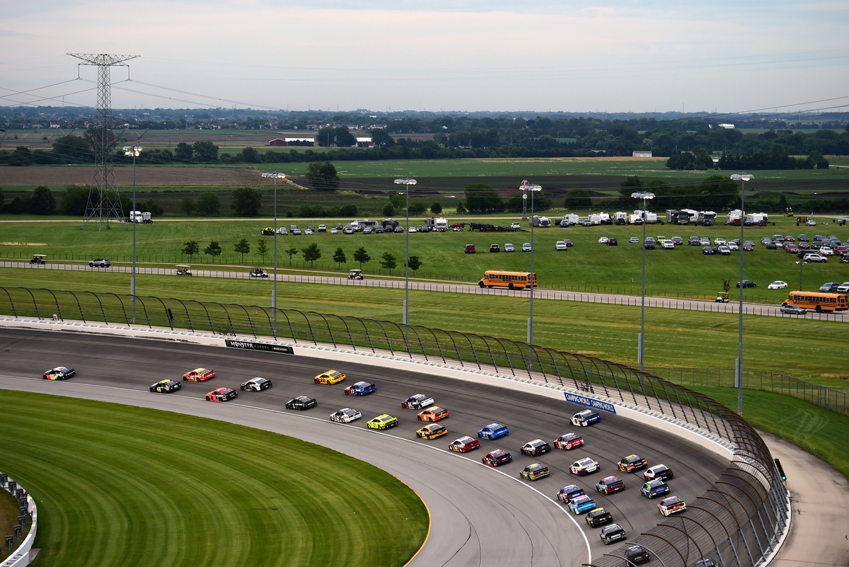 Chicagoland represents the return the old Atlanta after Cup practice