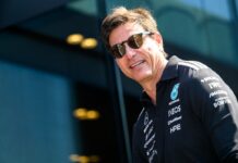 Toto Wolff turns heads at Silverstone with rare classic Mercedes estimated at $3.5million