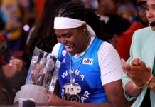 Liberty’s Jonquel Jones wins WNBA All-Star Game MVP award after double-double