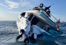 Luxury $9.1 million superyacht sinks days after being delivered to new owner